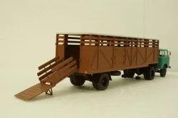 КАЗ-608 с полуприцепом ОДАЗ-857Б, арт. 102583, Аист 1:43