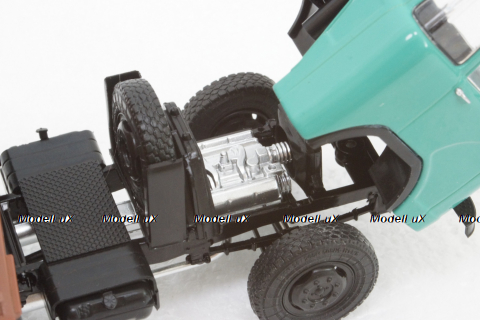 КАЗ-608 с полуприцепом ОДАЗ-857Б, арт. 102583, Аист 1:43