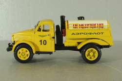 МЗ-51А Аэрофлот маслозаправщик на шасси Газ-52А Аэрофлот, желтый/белый, SL089, СарЛаб 1:43