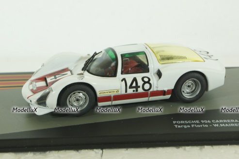 Porsche 906 Carrera 6 #148 Targa Florio 1966, Porsche Racing Collection #20, PRC020, Altaya 1:43 Уценка!