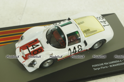 Porsche 906 Carrera 6 #148 Targa Florio 1966, Porsche Racing Collection #20, PRC020, Altaya 1:43 Уценка!
