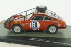 Porsche 911S #58 London-Sidney Marathon 1968, Porsche Racing Collection #18, PRC018, Altaya 1:43