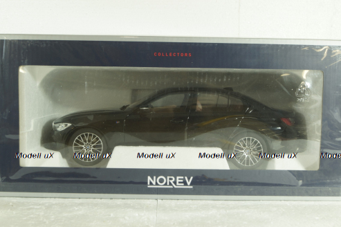 BMW 330i (G20) 2019 Black metallic, 183277, Norev 1:18