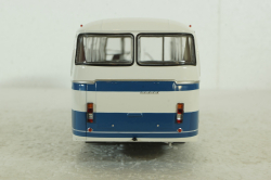 ЛАЗ-695Н (1981), белый/синий, DEMPRICE 1:43 