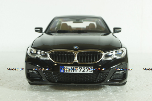 BMW 330i (G20) 2019 Black metallic, 183277, Norev 1:18