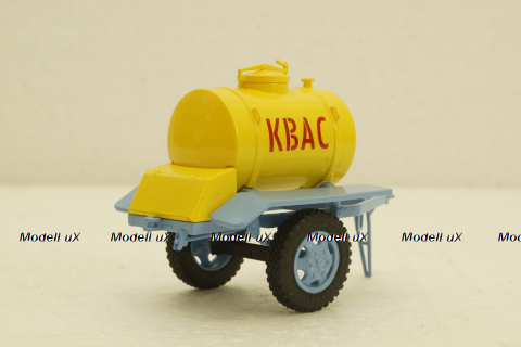 Прицеп-цистерна АЦПТ-0,9 для перевозки кваса, арт. 102293, Аист 1:43