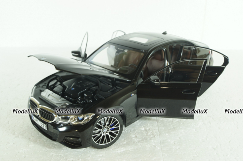 BMW M3 Competition 2017 F80, blue metallic, 183236, Norev 1:18
