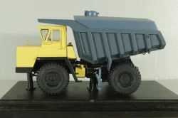 Белаз-540 карьерная поливалка, желтый/серый, Nik Models 1:43
