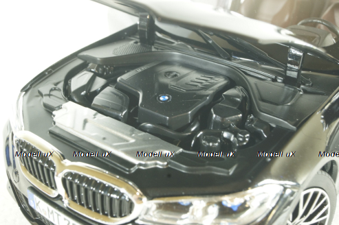 BMW 330i (G20) 2019 Black metallic, 183277, Norev 1:18