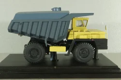 Белаз-540 карьерная поливалка, желтый/серый, Nik Models 1:43