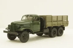 Зис-151, бортовой, зеленый, 100404, АвтоИстория 1:43