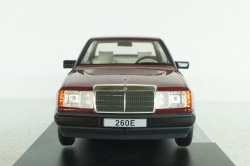 Mercedes 260 E (W124) 1984 dark red, MCG18284, MCG 1:18