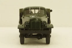 Зис-151, бортовой, зеленый, 100404, АвтоИстория 1:43