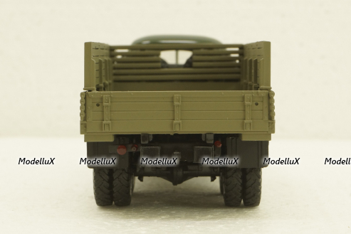 Зис-151, бортовой, зеленый, 100404, АвтоИстория 1:43