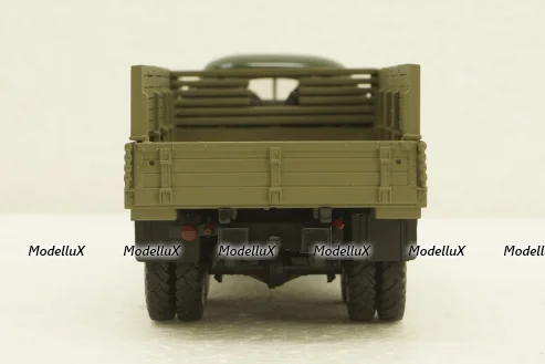Зис-151, бортовой, зеленый, 100404, АвтоИстория 1:43