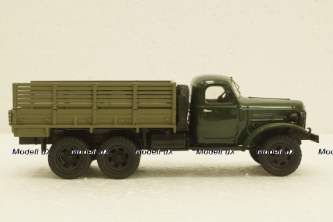 Зис-151, бортовой, зеленый, 100404, АвтоИстория 1:43