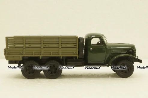Зис-151, бортовой, зеленый, 100404, АвтоИстория 1:43
