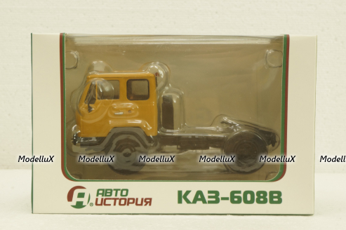 Каз-608В, бежевый, АвтоИстория 1:43