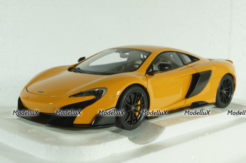 McLaren 675LT 2016 McLaren orange, 76048, AutoArt 1:18