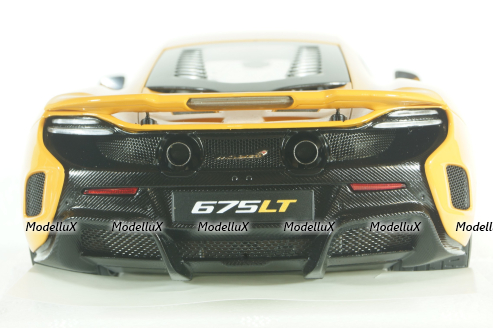 McLaren 675LT 2016 McLaren orange, 76048, AutoArt 1:18