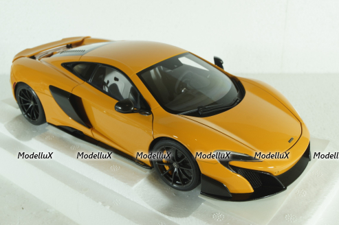 McLaren 675LT 2016 McLaren orange, 76048, AutoArt 1:18