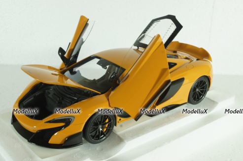 McLaren 675LT 2016 McLaren orange, 76048, AutoArt 1:18