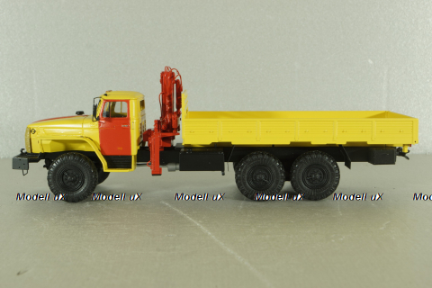 Урал-4320-0911 Аварийный, с манипулятором, желтый, Nik Models 1:43