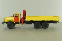 Урал-4320-0911 Аварийный, с манипулятором, желтый, Nik Models 1:43