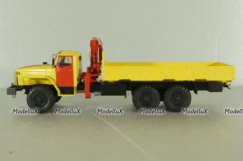 Урал-4320-0911 Аварийный, с манипулятором, желтый, Nik Models 1:43