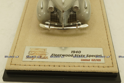 Cadillac Fleetwood Sixty Special, 1940, grey, STM40204, Stamp Models 1:43