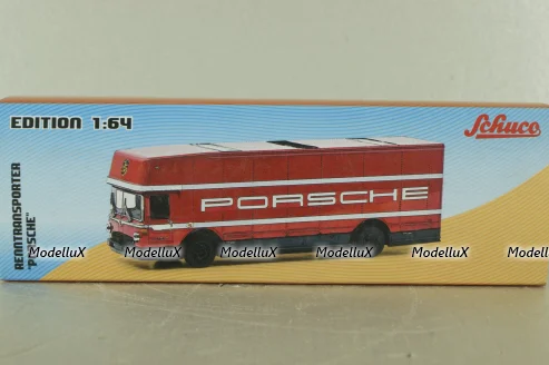 Mercedes O317 Race Truck , Porsche, 452026100, Schuco 1:64