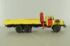 Урал-4320-0911 Аварийный, с манипулятором, желтый, Nik Models 1:43