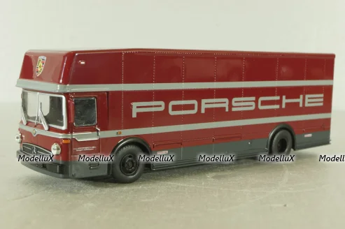 Mercedes O317 Race Truck , Porsche, 452026100, Schuco 1:64