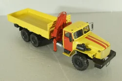 Урал-4320-0911 Аварийный, с манипулятором, желтый, Nik Models 1:43