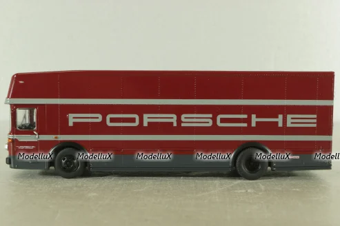 Mercedes O317 Race Truck , Porsche, 452026100, Schuco 1:64