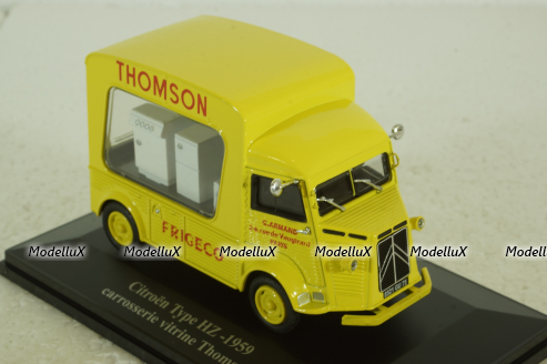 Citroen Type HZ vitrine Thomson, 1959, Hachette 1:43