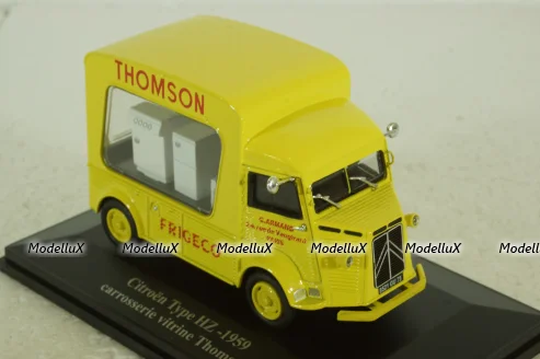 Citroen Type HZ vitrine Thomson, 1959, Hachette 1:43