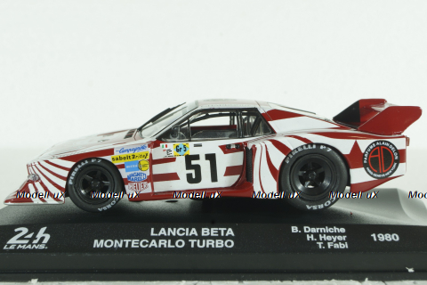 Lancia Beta Montecarlo #51 Le Mans 1980, LeMans Collection 1:43