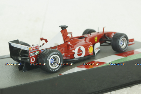 Ferrari F2002 #1 World Champion F1, Michael Schumacher 2002, NA1ALA0004, Altaya 1:43