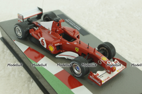 Ferrari F2002 #1 World Champion F1, Michael Schumacher 2002, NA1ALA0004, Altaya 1:43