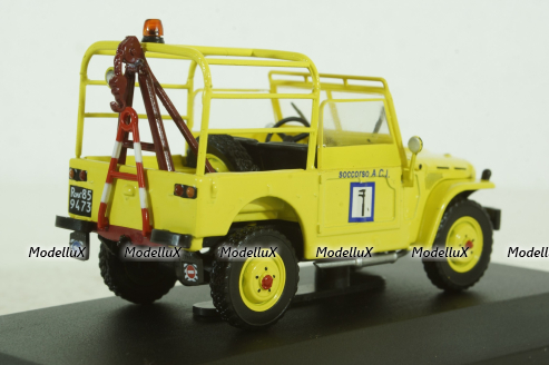 Fiat Campagnola, Aci, 1965, yellow, Altaya 1:43