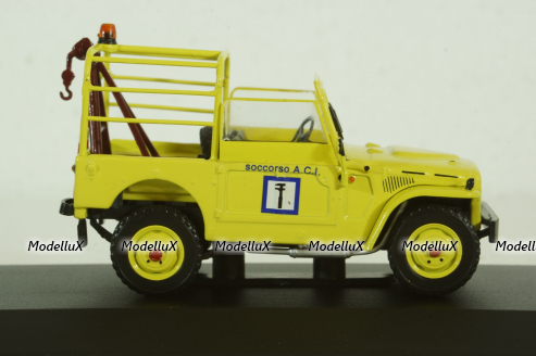 Fiat Campagnola, Aci, 1965, yellow, Altaya 1:43