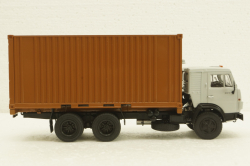 Камаз-53212 с 20-футовым контейнером, 101999, ПАО Камаз 1:43