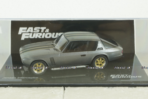 Jensen Interceptor (1971), grey, Fast&Furious #20, FF022, Altaya 1:43