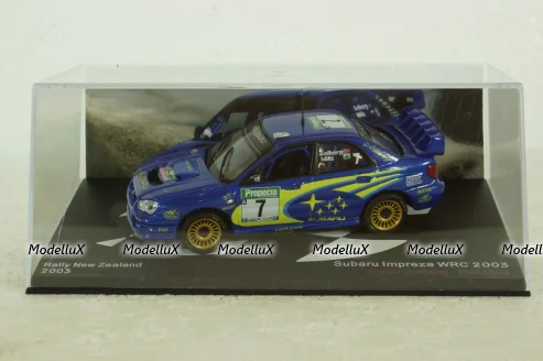 Subaru Impreza WRC #7 New Zealand Rally, 2003, Altaya 1:43
