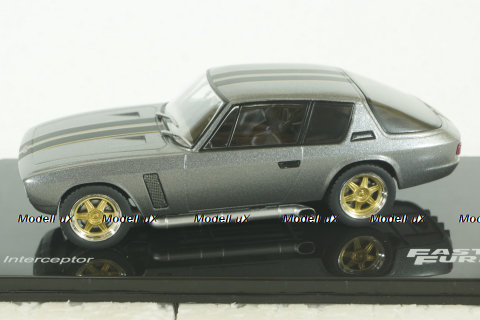 Jensen Interceptor (1971), grey, Fast&Furious #20, FF022, Altaya 1:43