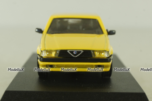 Alfa Romeo 75 T.spark, yellow, 201605, Kyosho 1:64