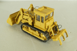 ТО-10А погрузчик на базе Т-130, трактор желтый, Трэкс 1:43