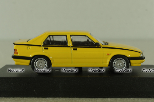 Alfa Romeo 75 T.spark, yellow, 201605, Kyosho 1:64