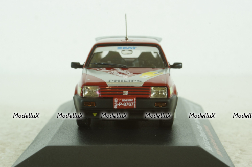 Seat Ibiza Bimotor Proto Rally, red, Altaya 1:43